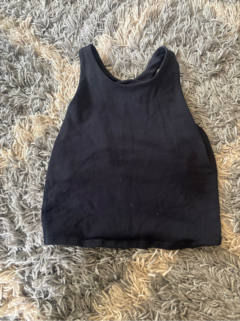 Athleta Black Racerback Performance Tank